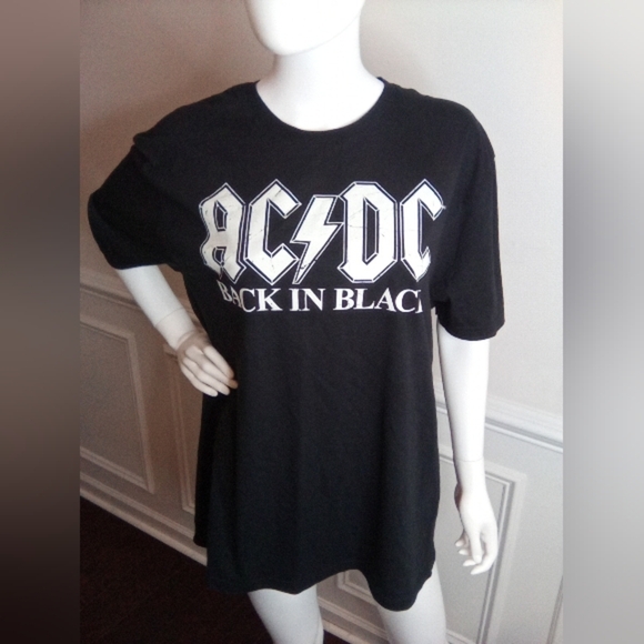 Men's AC/DC Black Graphic T-Shirt, Size Large - Picture 7 of 9